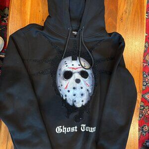 Roku Studios "Ghost Town" Black Hoodie, Men's Small